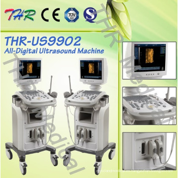 Escáner de ultrasonido totalmente digital de alta calidad (THR-US9902)